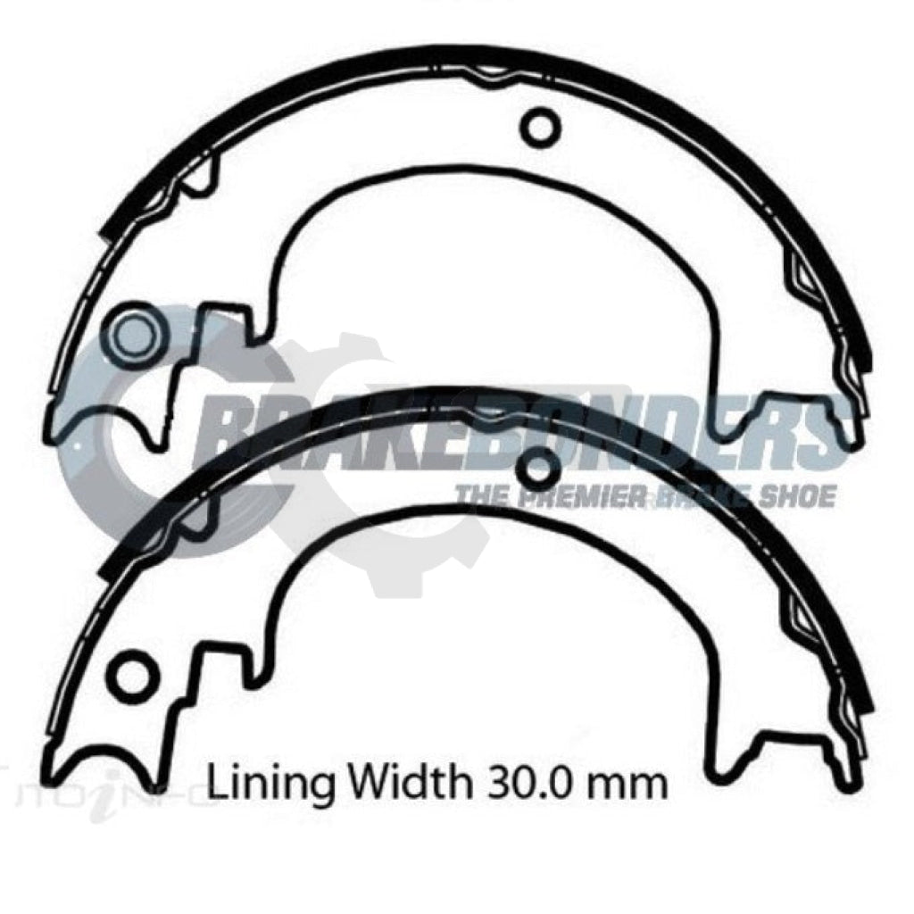 Parking Brake Shoe For Mitsubishi Pajero Nt Ns 06-21 Lwb