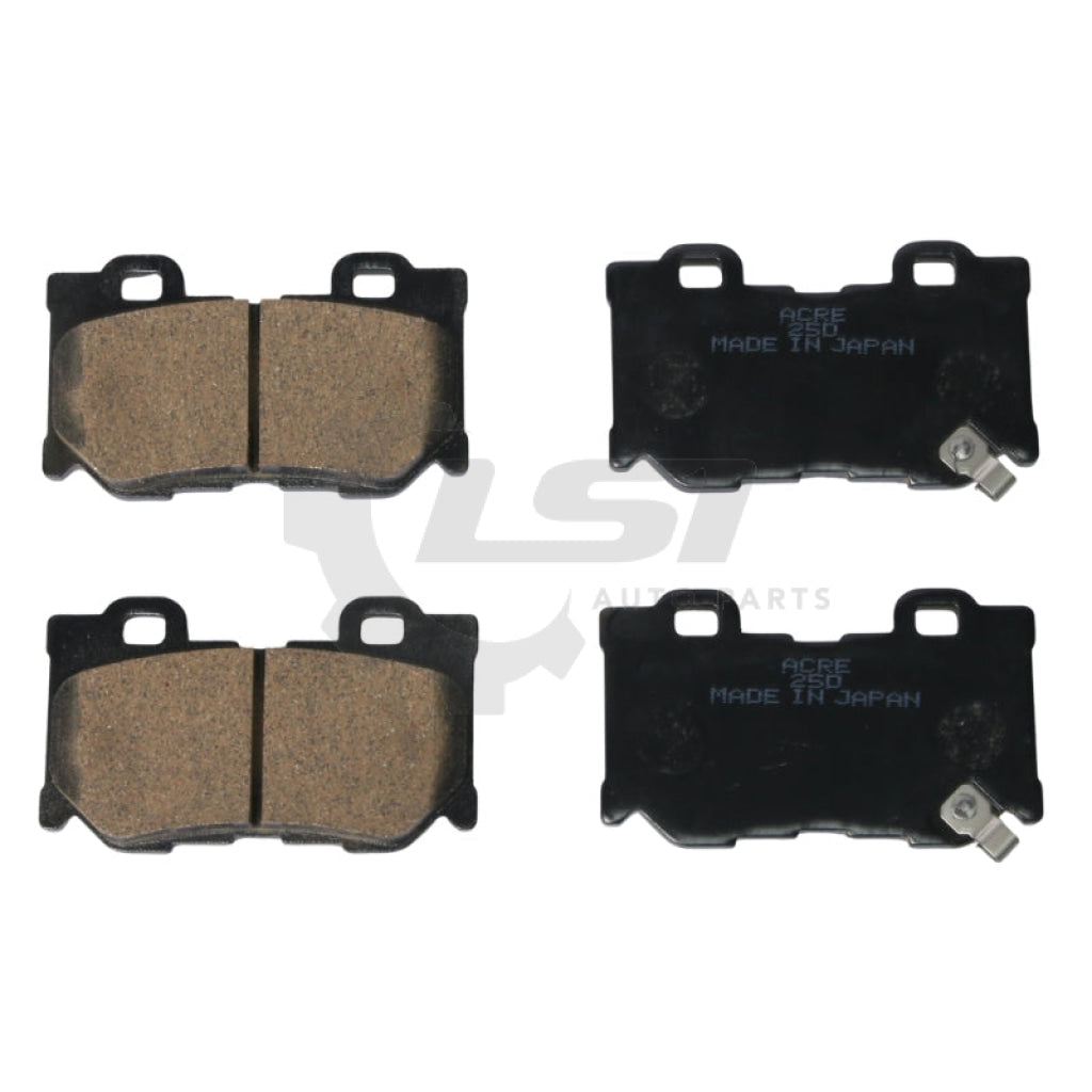 Rear Acre Brake Pads for Nissan 370z Infiniti G M Q50 Q60 Q70 Brake Pads