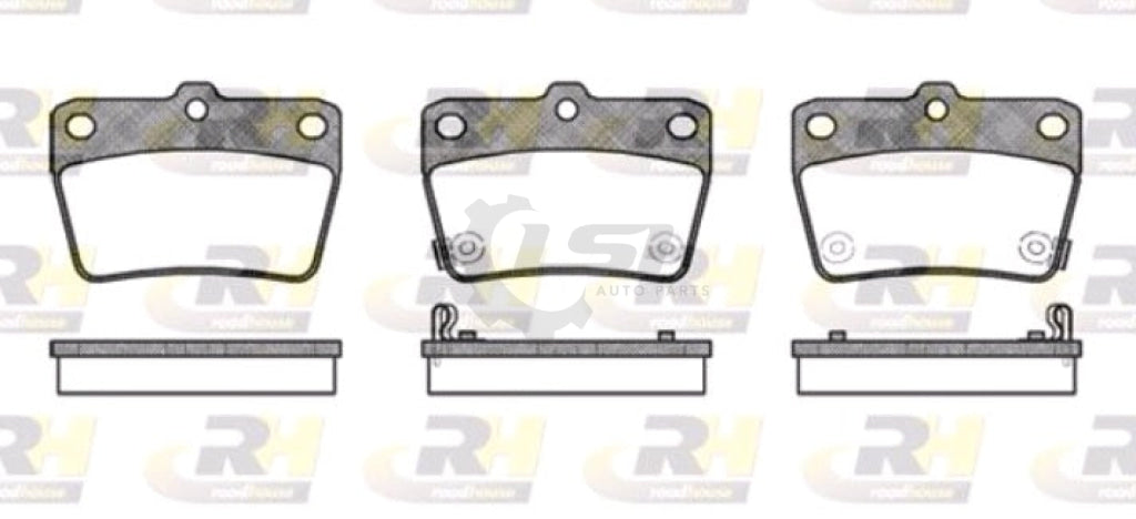 Rear Bendix 4Wd Brake Pads And Disc Rotors Set For Toyota Rav4 Sxa10 Sxa11 94-00 Kit