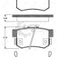 Rear Bendix Brake Pads And Discs For Suzuki Swift 1.5L 11/2004-01/2011 Disc Kit