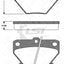 Rear Bendix Gct Brake Pads And Disc Rotors For Toyota Prius Nhw10R Nhw11R 97-03 Kit