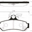 Rear Bendix Gct Brake Pads And Rotors Set For Toyota Aurion 3.5 Gsv4Or V6 06-16 Disc Kit