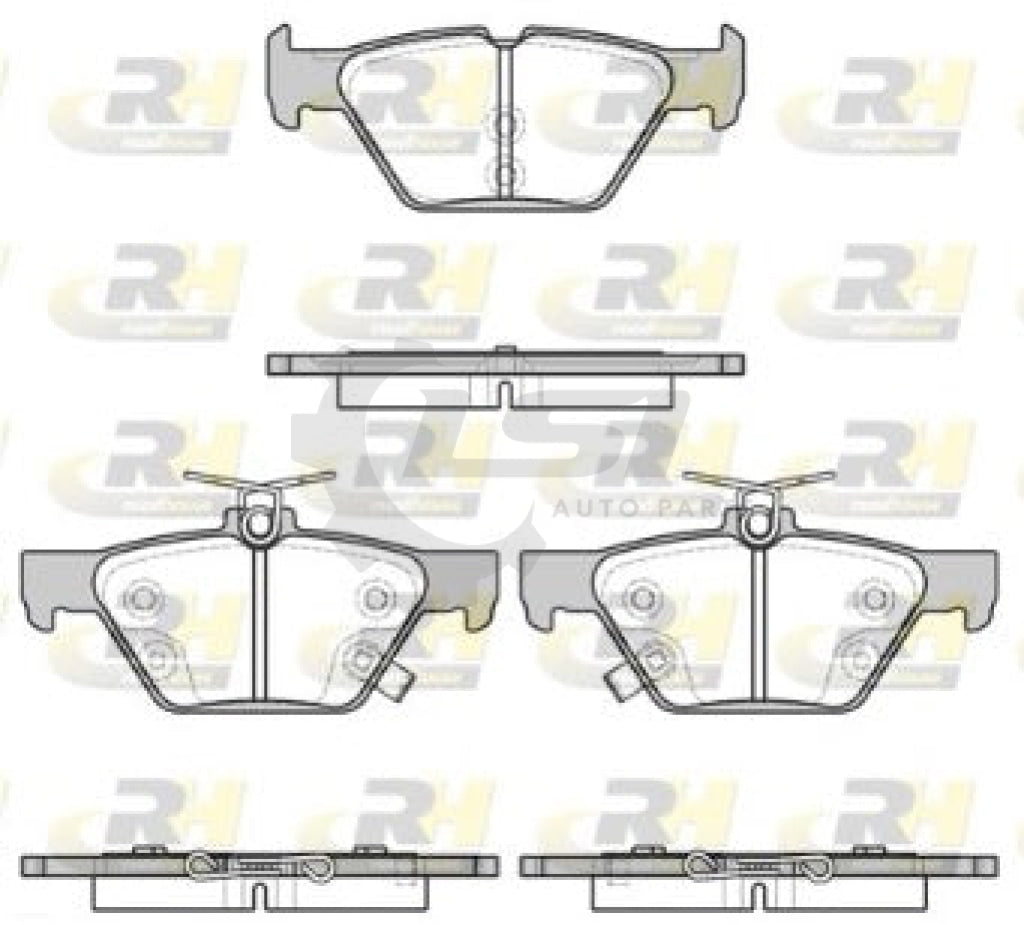 Rear Brake Disc Rotors And Pads For Subaru Outback Bs 3.6L 2014-2020 Kit