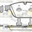 Rear Brake Disc Rotors + Brake Pads + Sensor for Audi A8 4.2 09-18 356mm Disc Brake Kit
