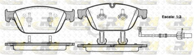 Rear Brake Disc Rotors + Brake Pads + Sensor for Audi A8 4.2 09-18 356mm Disc Brake Kit