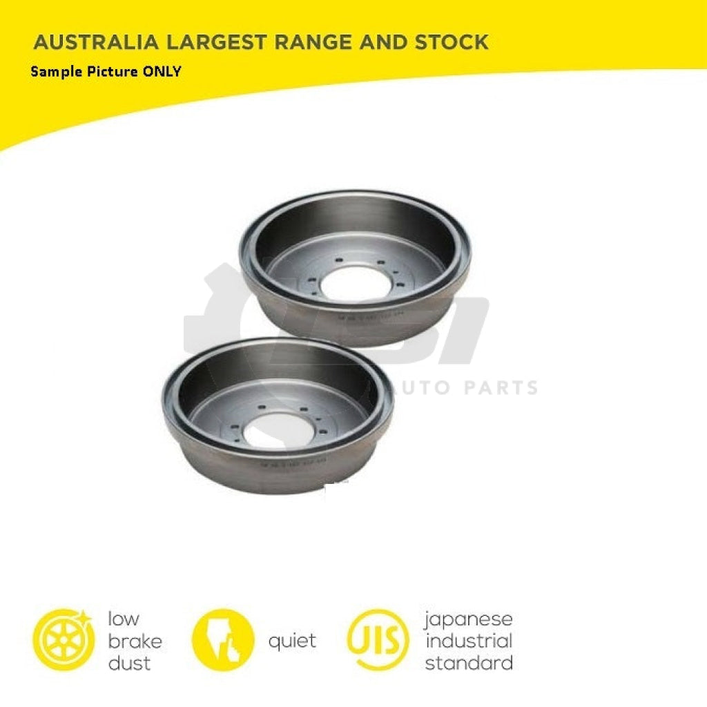 Rear Brake Drum for Holden Rodeo TF 2.2 2.8 3.2 1997-2003 295mm Drum Brakes