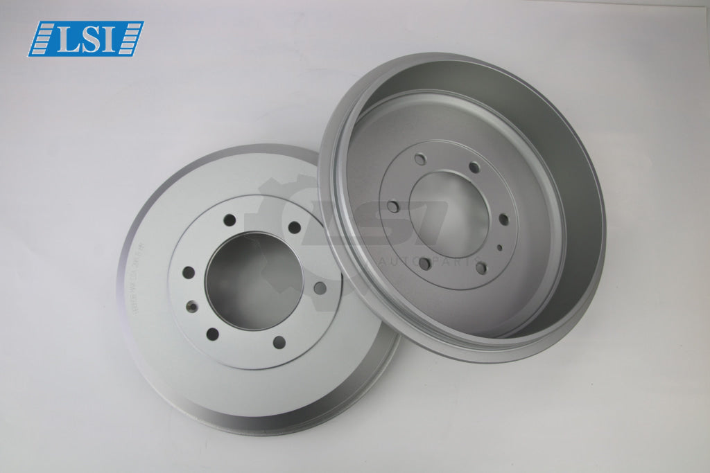 Rear Brake Drum Pair For Holden Rodeo Ra 2003-2008 With High Ride Suspensions