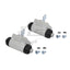 Rear Brake Drums + Shoes + Wheel Cylinders Kit for Hilux GGN25 KUN26 GUN135 4X4 Drum Brake Kit
