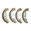 Rear Brake Drums + Shoes + Wheel Cylinders Kit for Hilux GGN25 KUN26 GUN135 4X4 Drum Brake Kit
