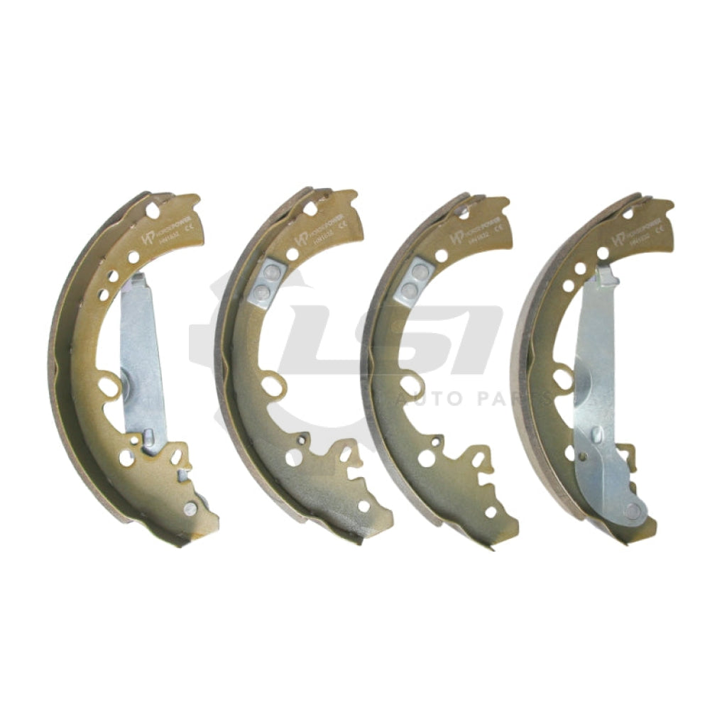 Rear Brake Drums + Shoes + Wheel Cylinders Kit for Hilux GGN25 KUN26 GUN135 4X4 Drum Brake Kit