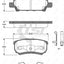 Rear Brake Pad And Disc Rotor For Mitsubishi Lancer Cj Cf Aspire Vrx 08-16 Kit