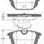 Rear Brake Pad And Rotors Set Fremax Premium Carbon Europe For Alfa Romeo Spider Disc Kit