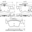 Rear Brake Pads And 316Mm Disc Rotor Set For Ford Mondeo Tdci Md 2.0L 2015- Kit