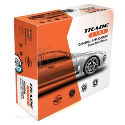 Rear Brake Pads And 316Mm Disc Rotor Set For Ford Mondeo Tdci Md 2.0L 2015- Kit