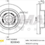Rear Brake Pads And Disc Rotors Set For Bmw 218D F45 2.0 2014-2018 Kit