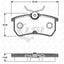 Rear Brake Pads And Disc Rotors Set For Ford Fiesta Wq 2.0L Xr4 2007-09 Kit