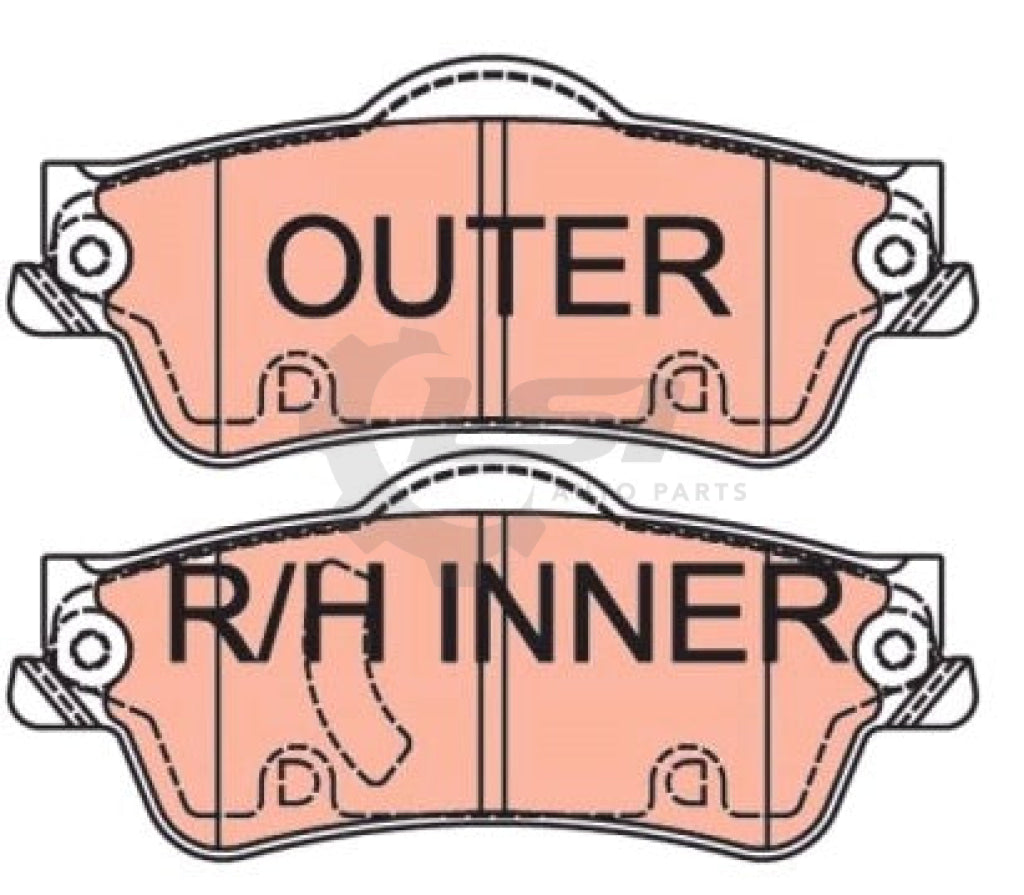 Rear Brake Pads And Disc Rotors Set For Holden Commodore Ve Vf Statesman Berlina Calais Kit