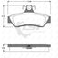 Rear Brake Pads And Disc Rotors Set For Holden Crewman Cross 6/8 4Wd 2003- Kit