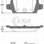 Rear Brake Pads And Disc Rotors Set For Holden Tigra Xc 1.8 2005- Kit