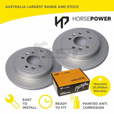 Rear Brake Pads and Disc Rotors Set for Kia Rondo UN 2.0L 10/2010 05/2013 Disc Brake Kit
