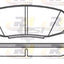 Rear Brake Pads And Disc Rotors Set For Landcruiser 200 Uzj200 Vdj200 2007-15 Kit