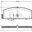 Rear Brake Pads And Disc Rotors Set For Mazda Mazda 6 2.3L Gy Wagon 2002-07 Kit