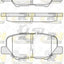 Rear Ceramic Brake Pads And Disc Rotors Set For Mitsubishi Asx 2.0 2.3 Xb Xc Xd Kit