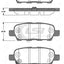 Rear Brake Pads And Disc Rotors Set For Nissan Maxima 3.5L J31 J32 2003-2011 Kit