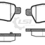 Rear Brake Pads And Disc Rotors Set For Nissan Navara D40 17 Wheel 2005- Kit