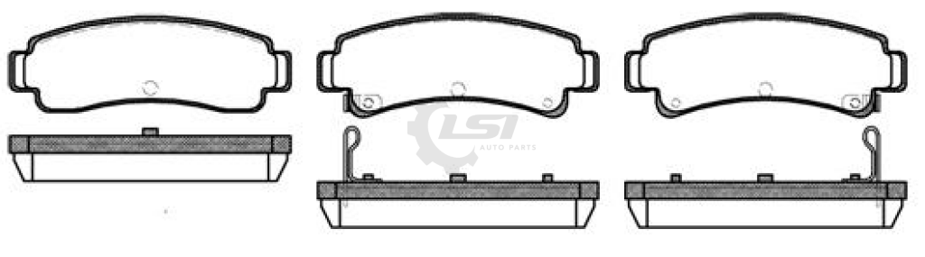 Rear Brake Pads And Disc Rotors Set For Nissan Pulsar N14 1.6L 1991-95 Kit