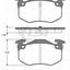 Rear Brake Pads And Disc Rotors Set For Peugeot 206 1.4I 1998-06 Kit