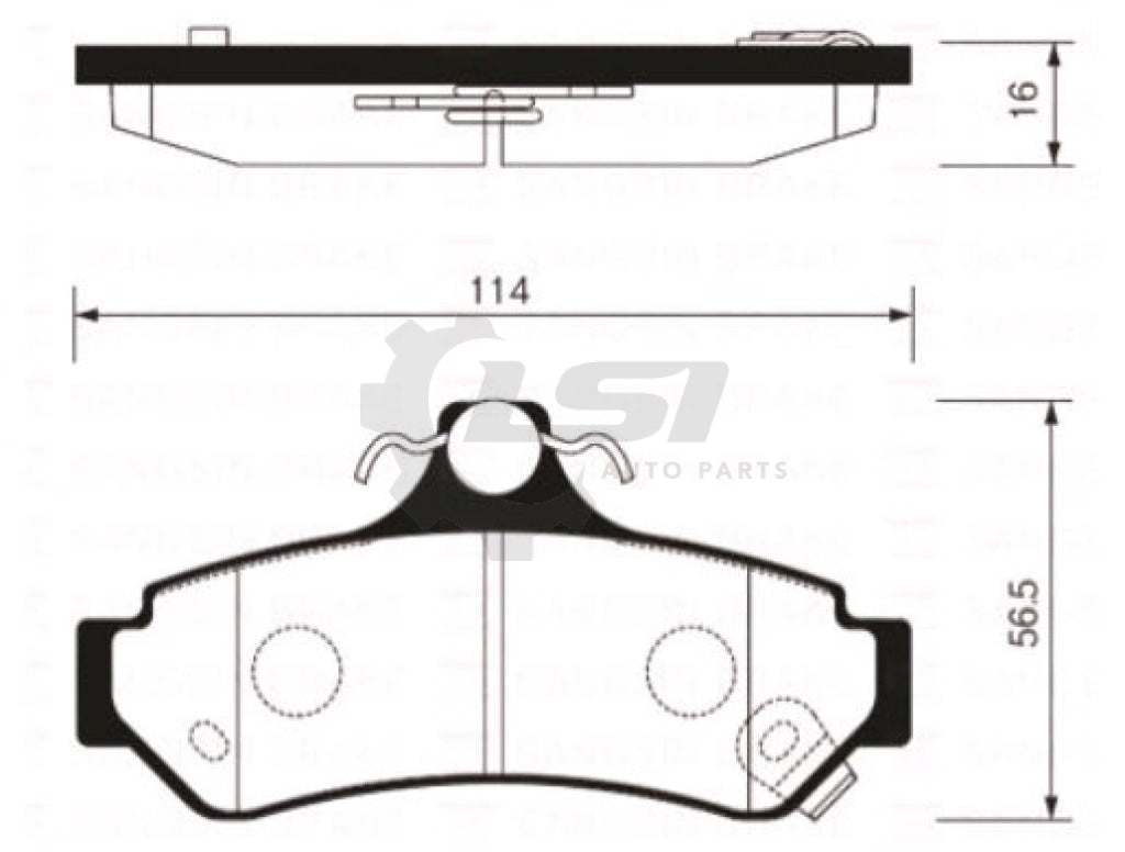 Rear Brake Pads And Disc Rotors Set For Toyota Camry Acv36R 2.4 /Mcv36 V6 02-06 Kit