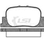 Rear Brake Pads And Disc Rotors Set For Toyota Prius 1.5L Nhw20 2003-09 Kit
