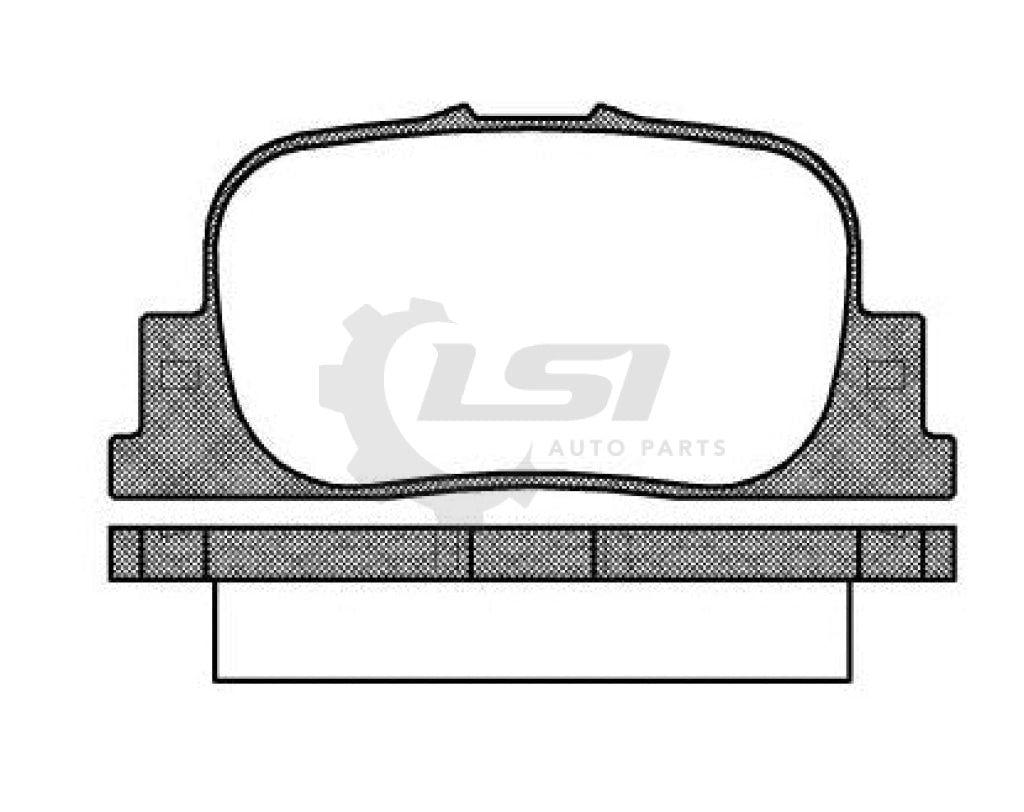 Rear Brake Pads And Disc Rotors Set For Toyota Prius 1.5L Nhw20 2003-09 Kit