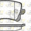 Rear Brake Pads And Disc Rotors Set Kit