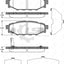 Rear Brake Pads And Disc Rotors Set Suits Subaru Forester 2.5 Sj 13-18 Kit