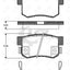 Rear Brake Pads And Rotor Set For Honda Prelude 2.2L Vtir Vti Dohc 5 Studs 97-02 Disc Kit