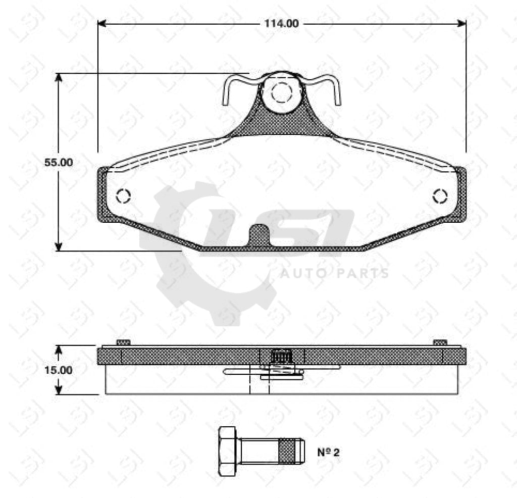 Rear Brake Pads And Rotors Set For Ford Falcon Au Including Ute 2000-02 Disc Kit