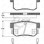Rear Brake Pads And Rotors Set For Honda Civic 1.6 Sports 2003-05 Disc Kit
