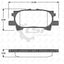 Rear Brake Pads And Rotors Set For Lexus Rx330 3.3L 6Cyl Mcu38R 2003-06 Disc Kit