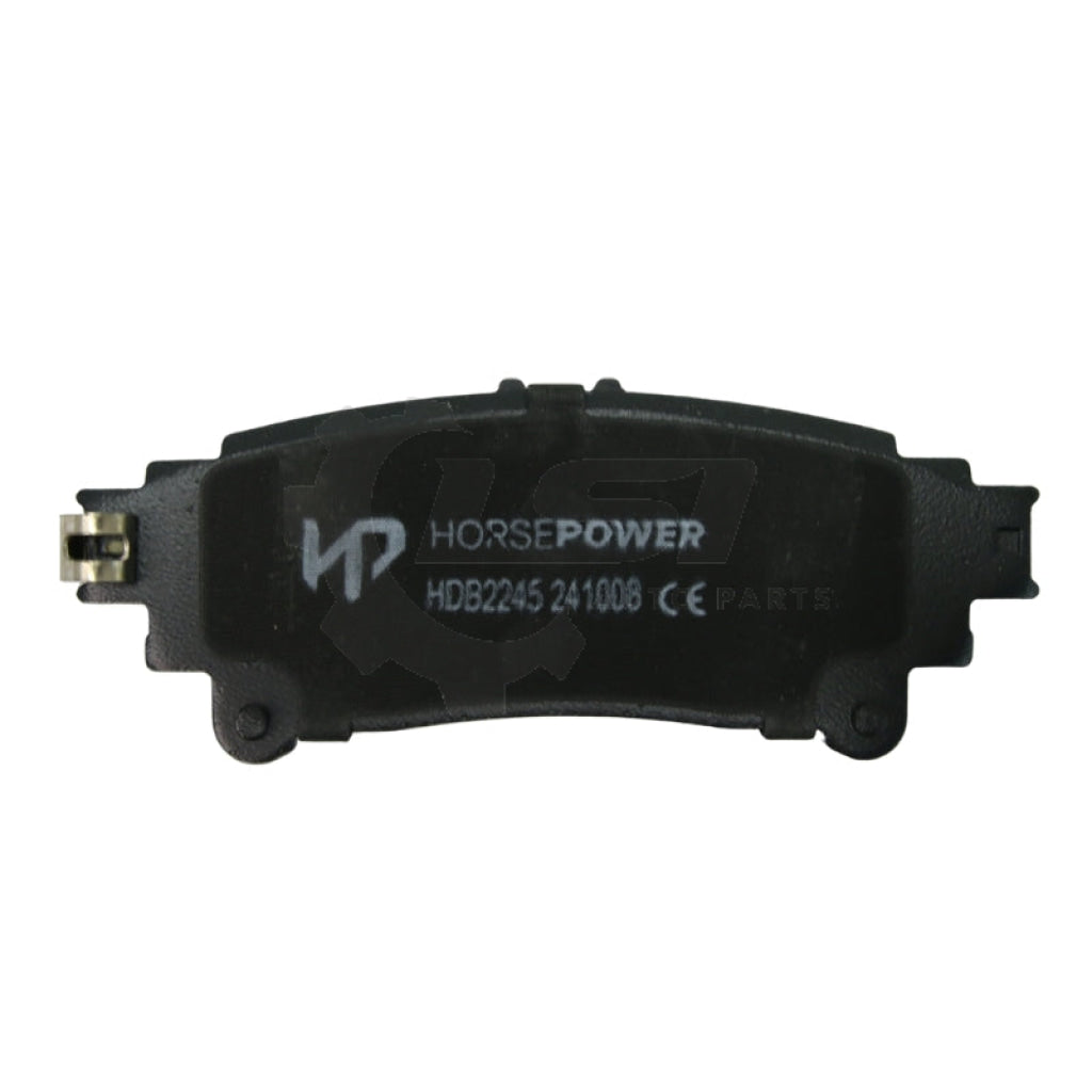 Rear Brake Pads for Toyota Fortuner GX GUN156 2.8L 05/2022-on Brake Pads