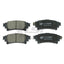 Rear Brake Pads for Toyota Fortuner GX GUN156 2.8L 05/2022-on Brake Pads