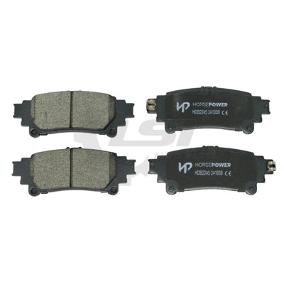 Rear Brake Pads for Toyota Fortuner GX GUN156 2.8L 05/2022-on Brake Pads