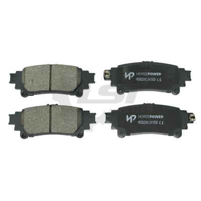 Rear Brake Pads for Toyota Fortuner GX GUN156 2.8L 05/2022-on Brake Pads