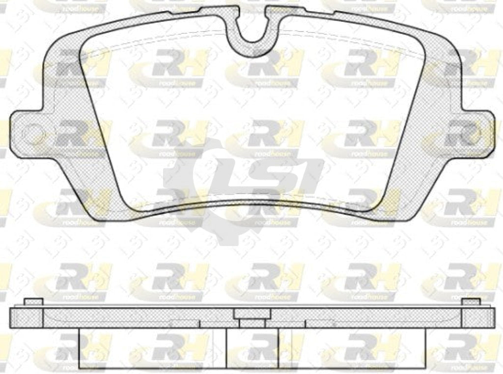 Rear Brake Pads + Sensor And Disc Rotors For Range Rover Discovery 3.0L 16-20 Kit