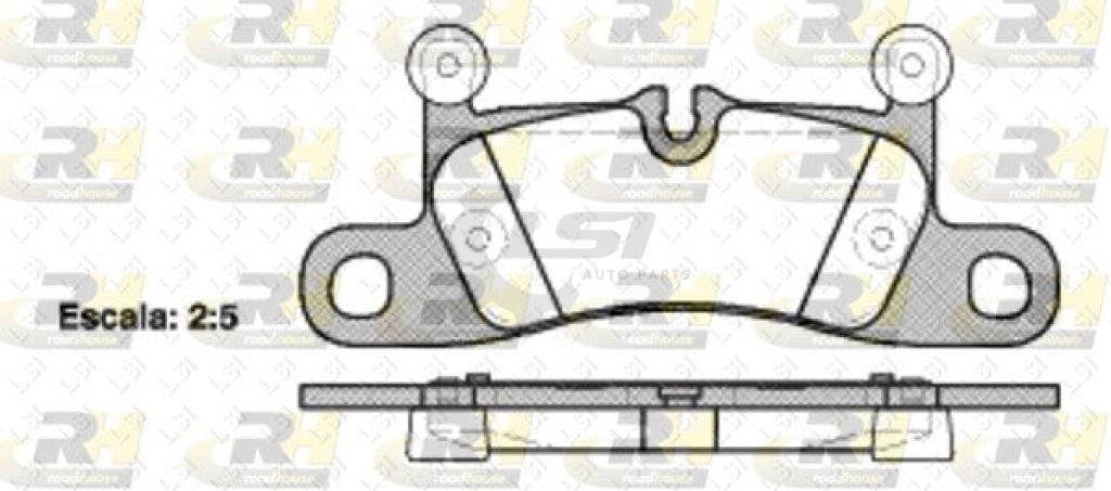 Rear Brake Pads + Sensors And Disc Rotors Set For Volkswagen Touareg 7P 2010-On Kit
