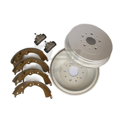 Rear Brake Shoes And Drum +Cylinders For Hilux Ggn120 Gun122 Tgn121 2Wd Disc Kit