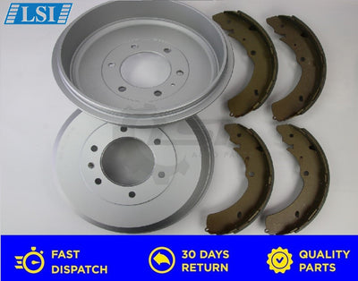 Rear Brake Shoes And Drum Set For Isuzu D Max Tf 2008-2018 Disc Kit