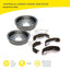 Rear Brake Shoes And Drum Set For Suzuki Swift Fz 1.4L 2011-2017 Disc Kit