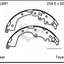 Rear Brake Shoes And Drum Set For Toyota Hiace Kdh223 3.0L 08/2009-01/2019 Disc Kit